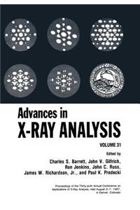 Advances in X-Ray Analysis