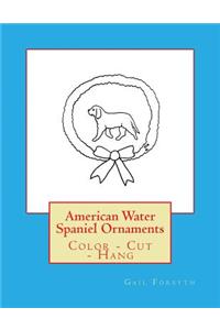 American Water Spaniel Ornaments