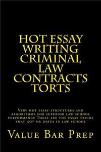 Hot Essay Writing Criminal Law Contracts Torts