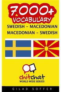 7000+ Swedish - Macedonian Macedonian - Swedish Vocabulary