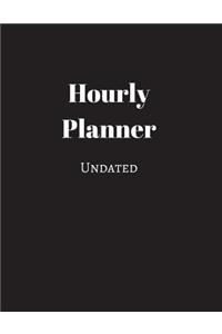 Undated Hourly Planner (Black)