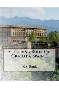 Coloring Book Of Granada.Spain. I