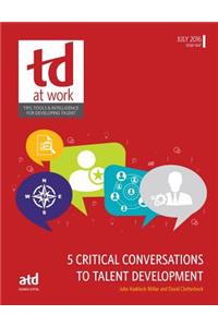 5 Critical Conversations to Talent Development