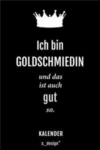 Kalender für Goldschmiede / Goldschmied / Goldschmiedin