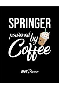 Springer Powered By Coffee 2020 Planner