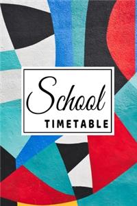School Timetable