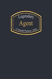 Legendary Agent, 12 Month Planner 2020