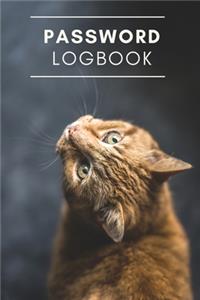 Cat Internet Password Logbook