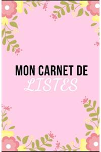 Mon Carnet de Listes