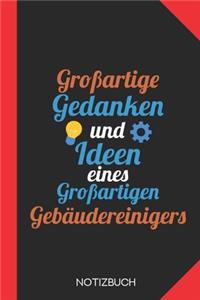 Großartige Gedanken eines Gebäudereinigers