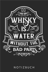 Whisky Is Water Without The Bad Parts