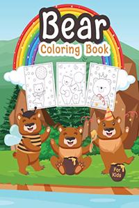 Bear Coloring Book for Kids