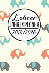Lehrer Jahresplaner 2019 / 2020