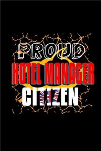 Proud hotel manager citizen