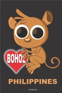 BOHOL PHILIPPINES Notebook