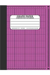 Graph Paper Composition Notebook