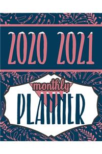 2020-2021 Monthly Planner