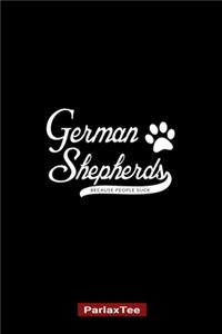 German Shepherd: German Shepherd Dog Composition Notebook Blank Lined Journal Diary For Pet Dog Lover and Owners 100 Pages Size 6*9