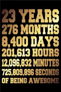 23 Years Of Being Awesome