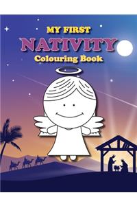 My First Nativity Colouring Book