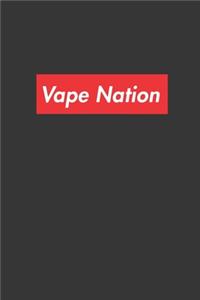 Vape Nation Notebook