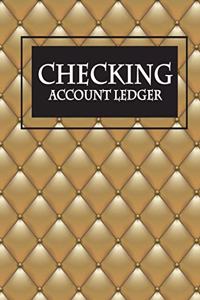 Checking Account Ledger: Record and Tracker Log Book, Personal Checking Account Balance Register, Checking Account Transaction Register, checkbook ledger