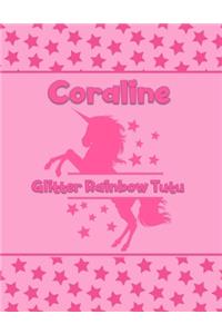 Coraline Glitter Rainbow Tutu