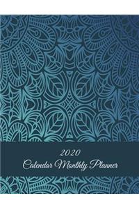 2020 Calendar Monthly Planner