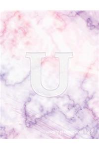 U Weekly Planner 2018-2019