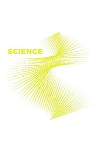Science Yellow Illusion Composition Book