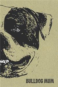 Bulldog Mum Notebook