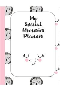 My Special memories planner