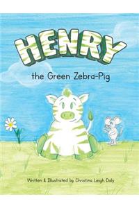 Henry the Green Zebra-Pig