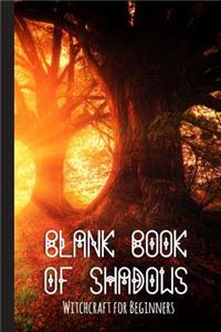 Blank Book of Shadows - Witchcraft for Beginners