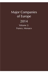 Major Companies of Europe 2014