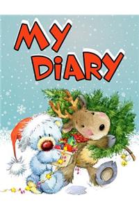 My Diary: 365 Lined Pages, Large Size Book 8 1/2 X 11
