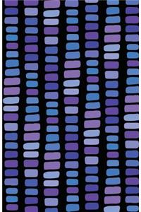 Bullet Journal Abstract Rectangles in Purple