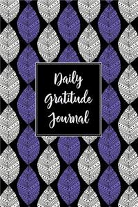 Gratitude Journal Abstract Leaves Pattern 10