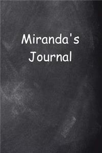 Miranda Personalized Name Journal Custom Name Gift Idea Miranda