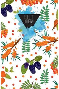 Bullet Journal: Plant Pattern: Notebook Dotted Grid, 100 Pages (5.5? X 8.5?)