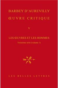 Oeuvre Critique V