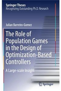 Role of Population Games in the Design of Optimization-Based Controllers