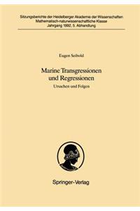 Marine Transgressionen Und Regressionen