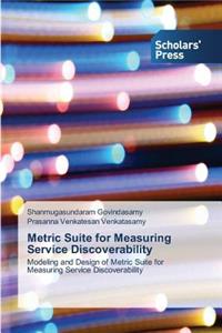 Metric Suite for Measuring Service Discoverability