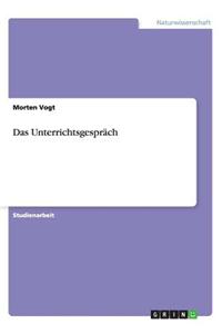 Das Unterrichtsgespräch
