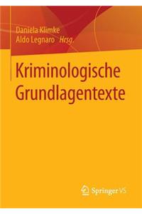 Kriminologische Grundlagentexte