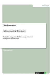 Inklusion im Reitsport