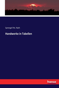 Handwerke in Tabellen