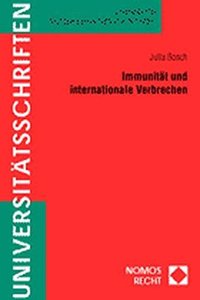 Immunitat Und Internationale Verbrechen