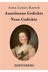 Auserlesene Gedichte / Neue Gedichte